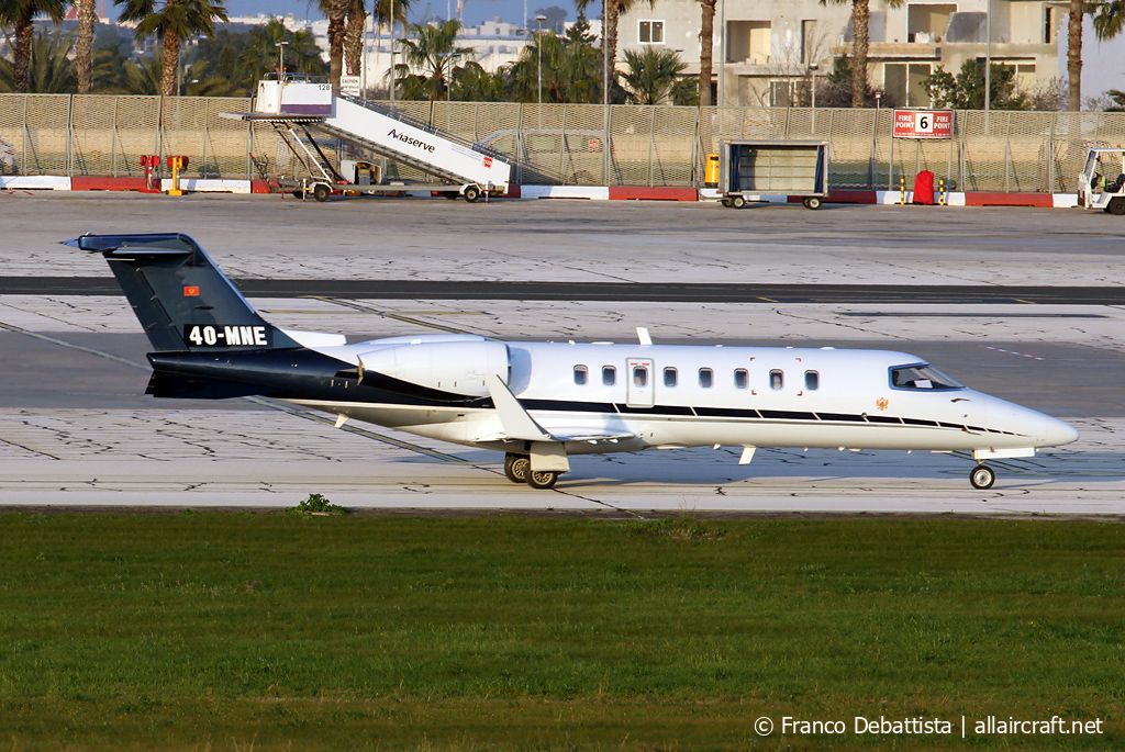 4O-MNE · Bombardier Learjet 45 · (MLA / LMML)
