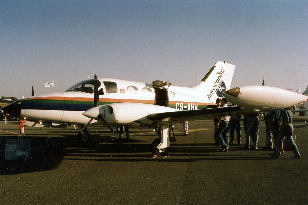 CS-AHW · Cessna 414 Chancellor · (LPCS)