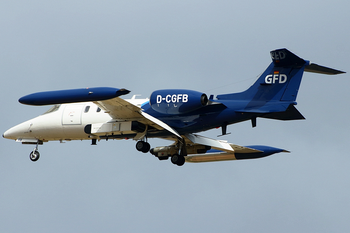 D-CGFB · Gates Learjet 35A · (LPA / GCLP)
