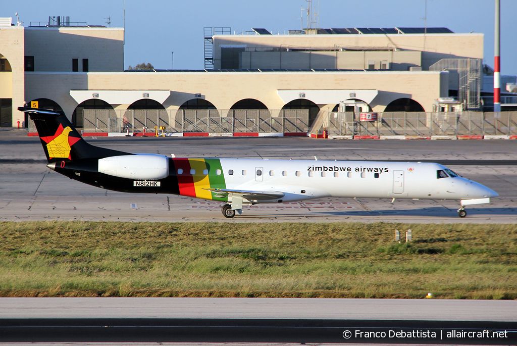 N812HK · Embraer ERJ-145LR · (MLA / LMML)