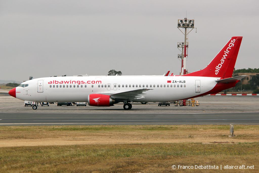 ZA-ALB · Boeing 737-46J · (MLA / LMML)