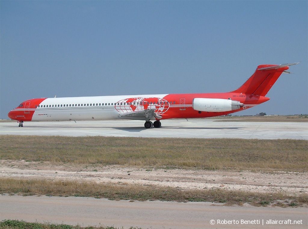 3D-ABV · McDonnell Douglas MD-82 · (MLA / LMML)