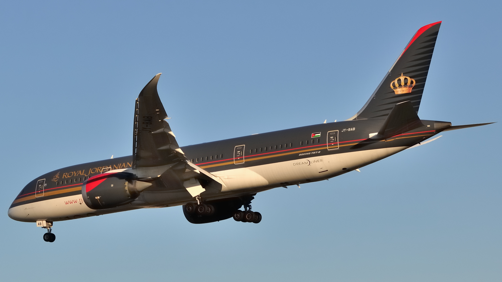 JY-BAB · Boeing 787-8 Dreamliner · (YUL / CYUL)