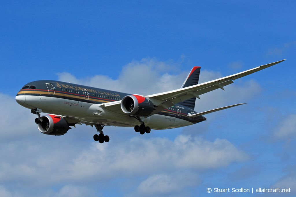 JY-BAH (37985) 2017 Boeing 787-8 Dreamliner