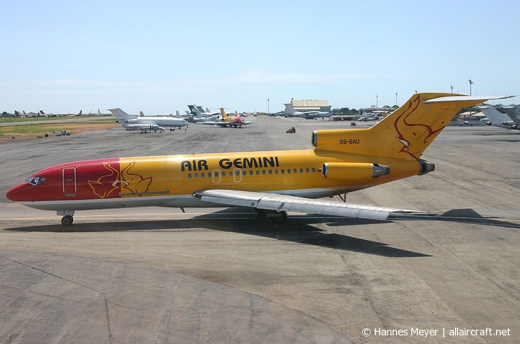 S9-BAU · Boeing 727-25C · (LAD / FNLU)