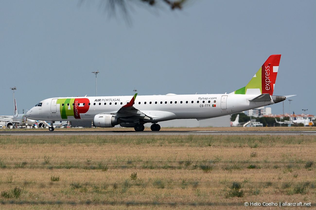 CS-TTY (19000609) Embraer 190-200IGW