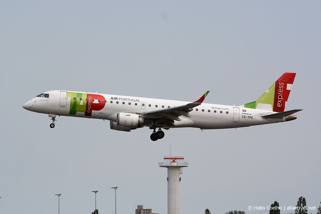 CS-TPS (19000493) Embraer 190-100LR