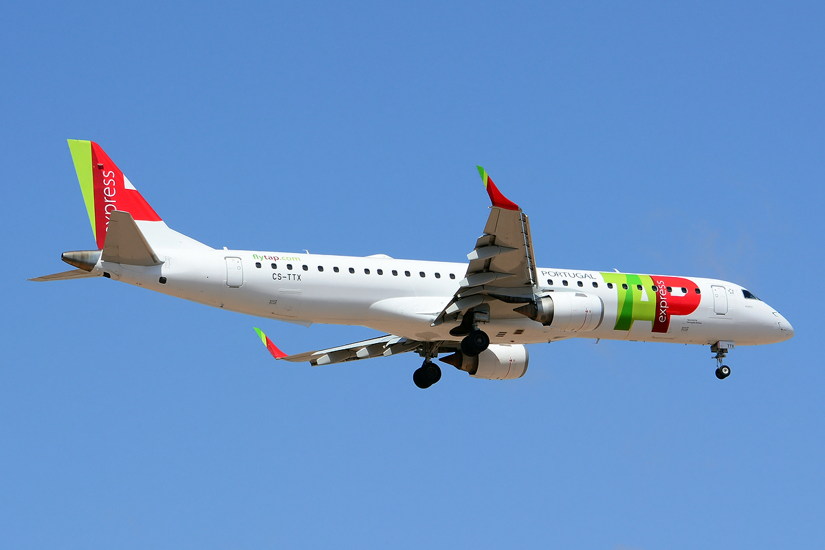 CS-TTX · Embraer 190-200IGW · (LPA / GCLP)