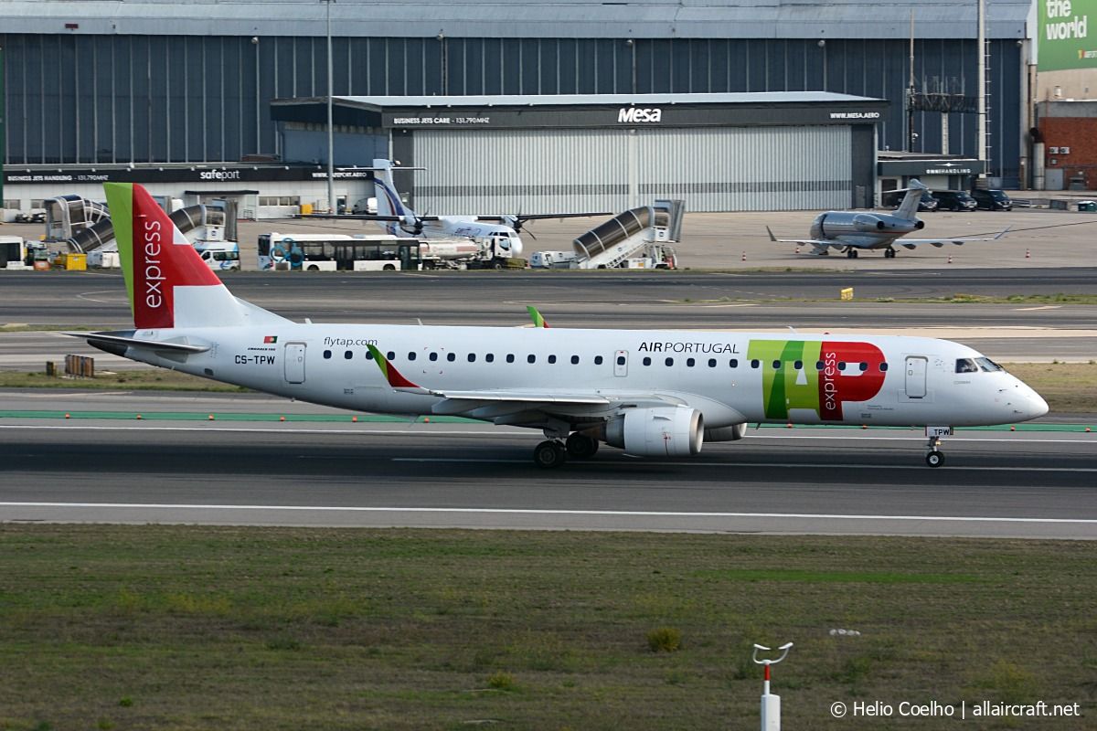 CS-TPW (19000550) Embraer 190-100LR