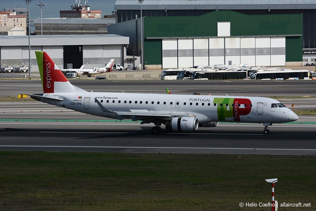 CS-TPV (19000541) Embraer 190-100LR