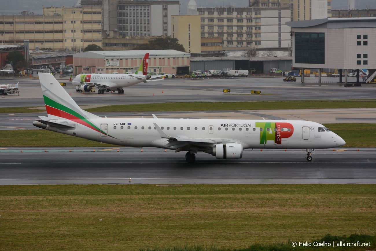 LZ-SOF · Embraer 190-100IGW · (LIS / LPPT)