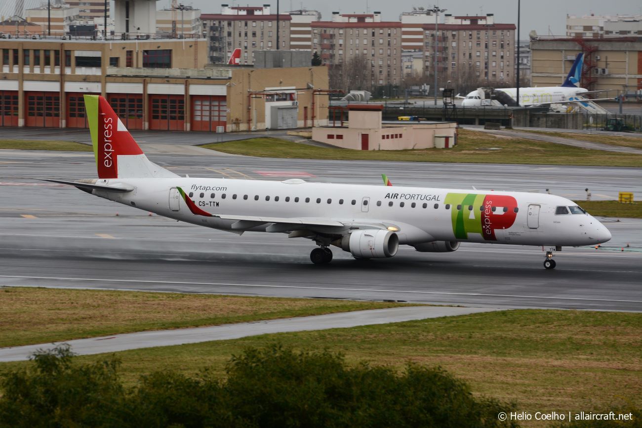 CS-TTW · Embraer 190-200IGW · (LIS / LPPT)