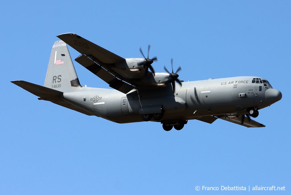 07-4635 (382-5595) Lockheed Martin C-130J-30 Hercules