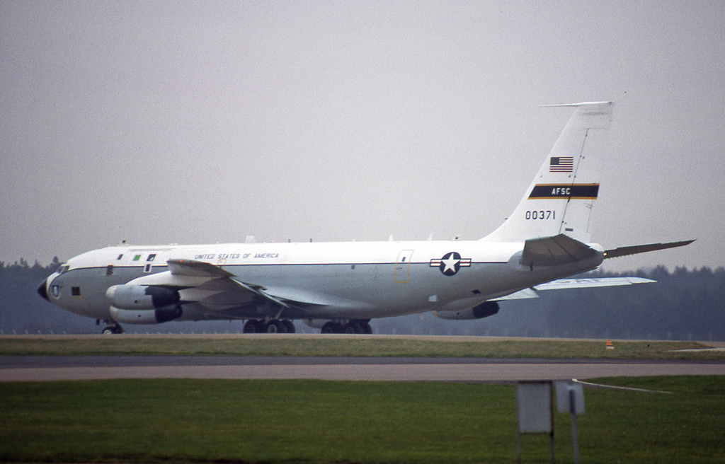 60-0371 · Boeing NC-135A · (MHZ / GXH / EGUN)