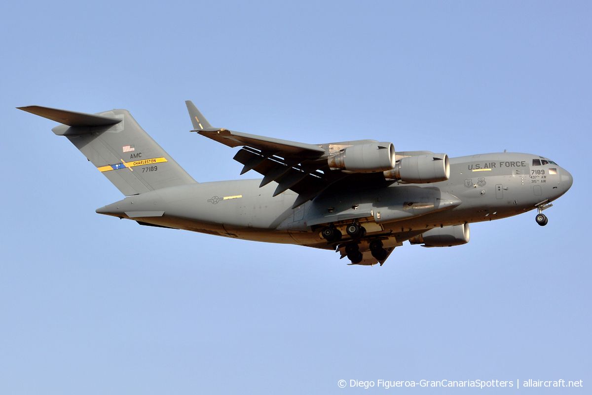 07-7189 · Boeing C-17A Globemaster III · (LPA / GCLP)