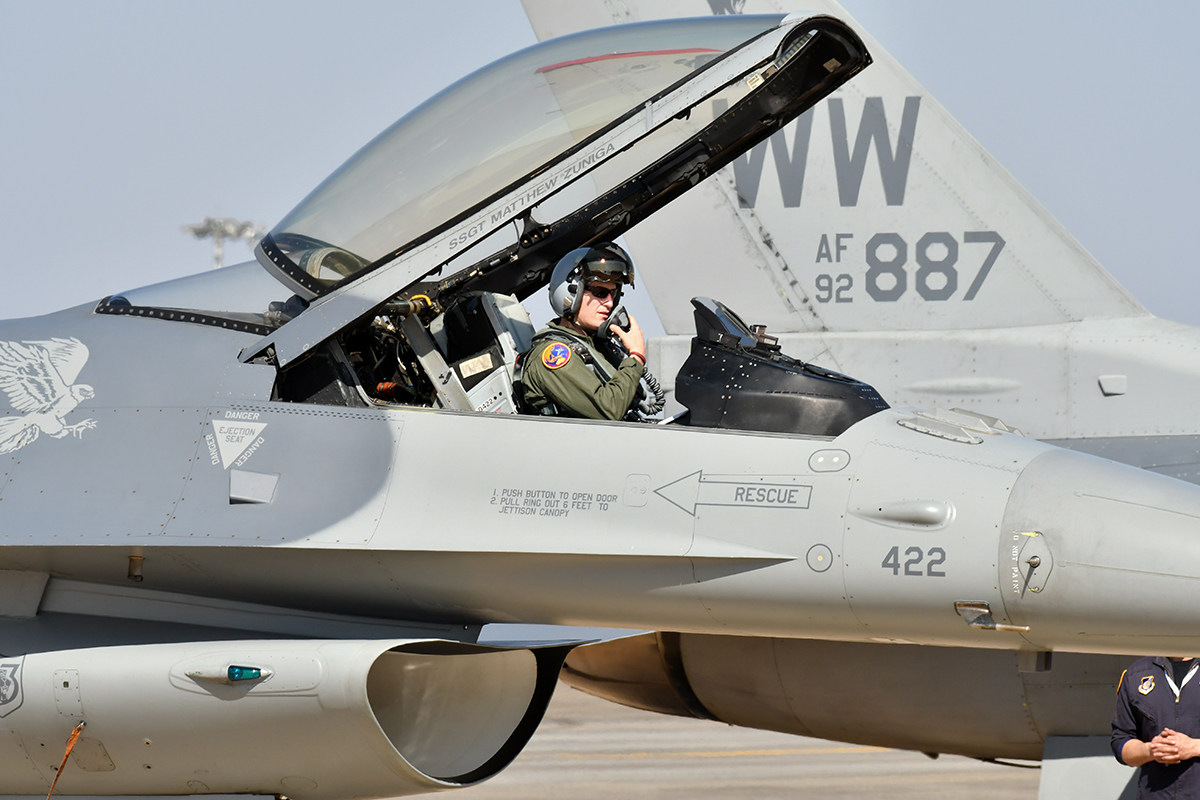 91-0422 · General Dynamics F-16C · (VOYK)