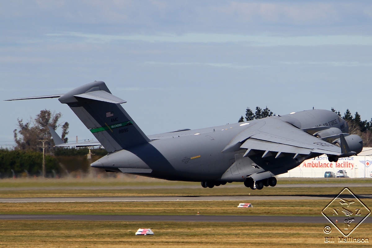 08-8195 · Boeing C-17A Globemaster III · (CHC / NZCH)