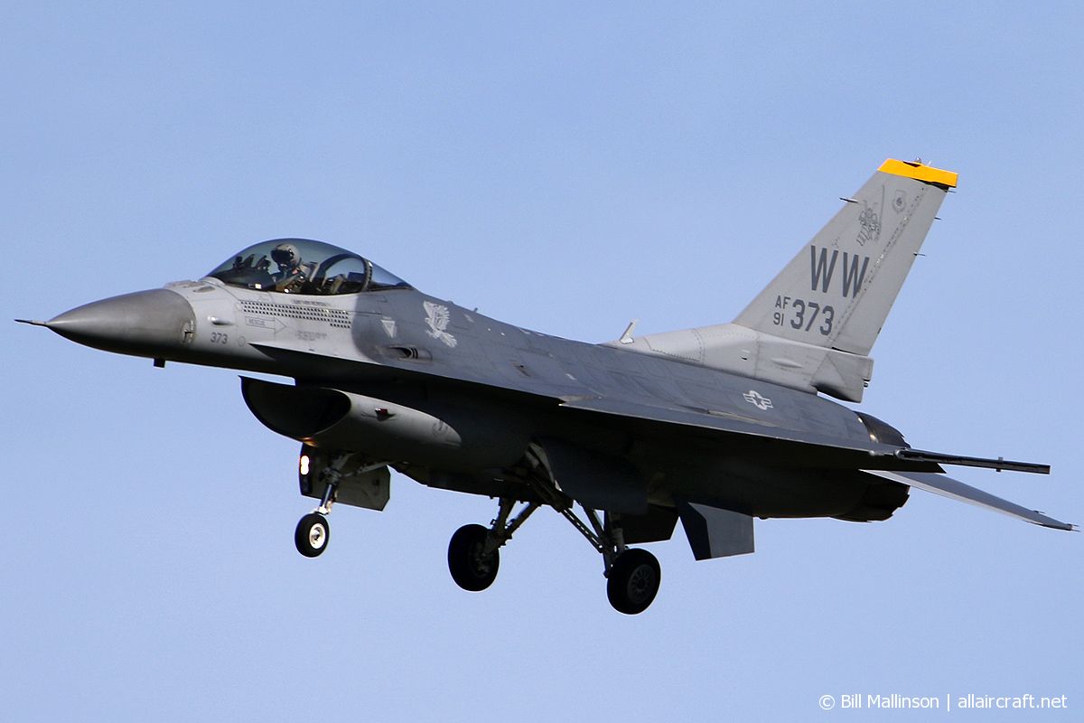 91-0373 · Lockheed Martin F-16CJ Fighting Falcon · (CHC / NZCH)