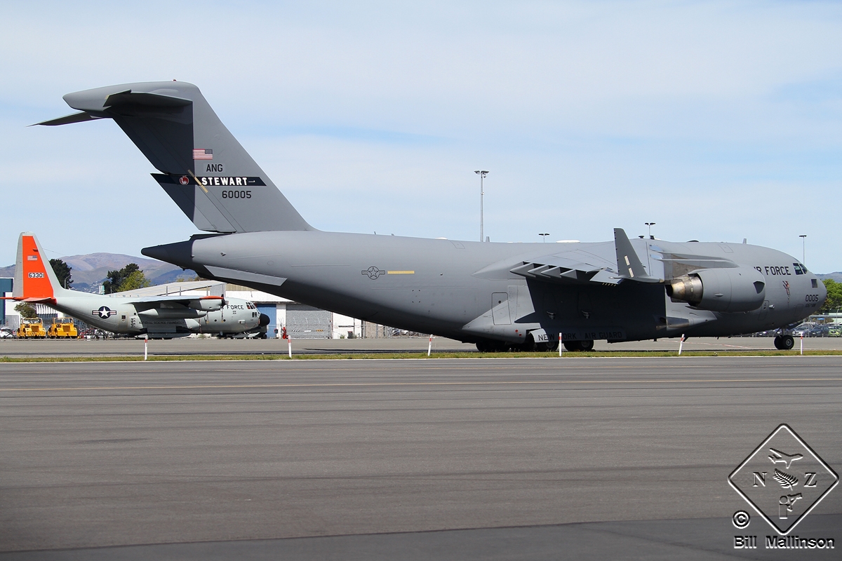 96-0005 · Boeing C-17A Globemaster III · (CHC / NZCH)