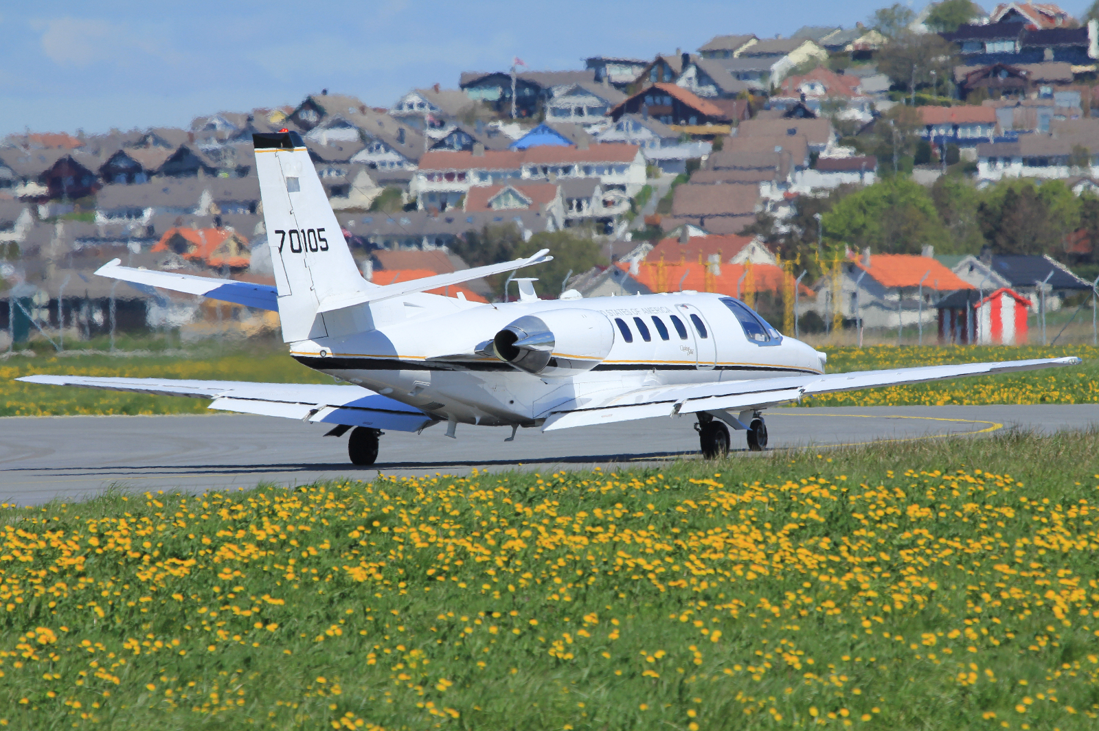 97-0105 · Cessna Citation UC-35A · (SVG / ENZV)