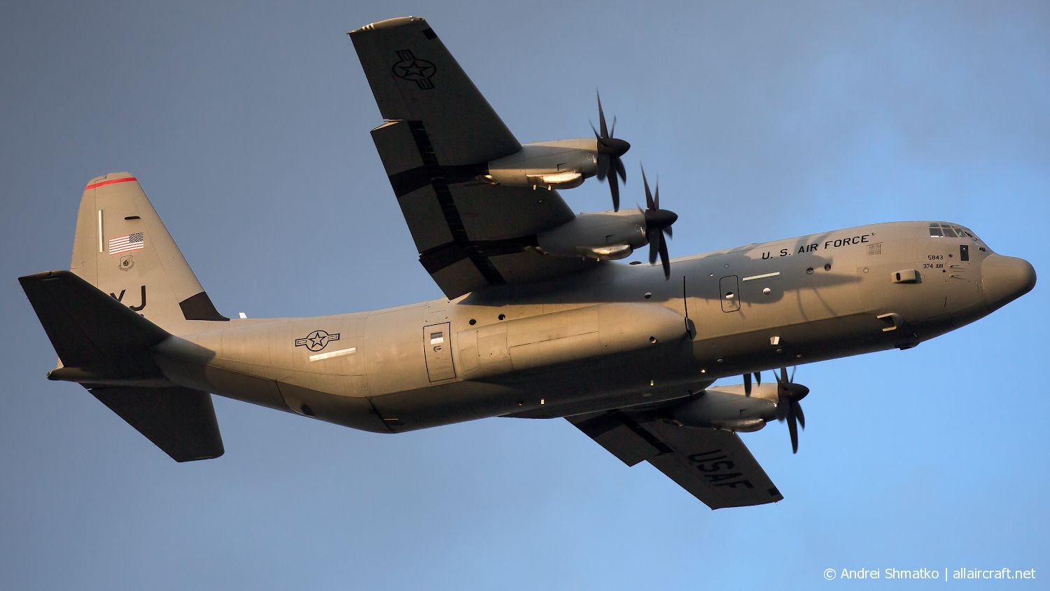 16-5843 (5843) 2016 Lockheed Martin C-130J-30 Super Hercules