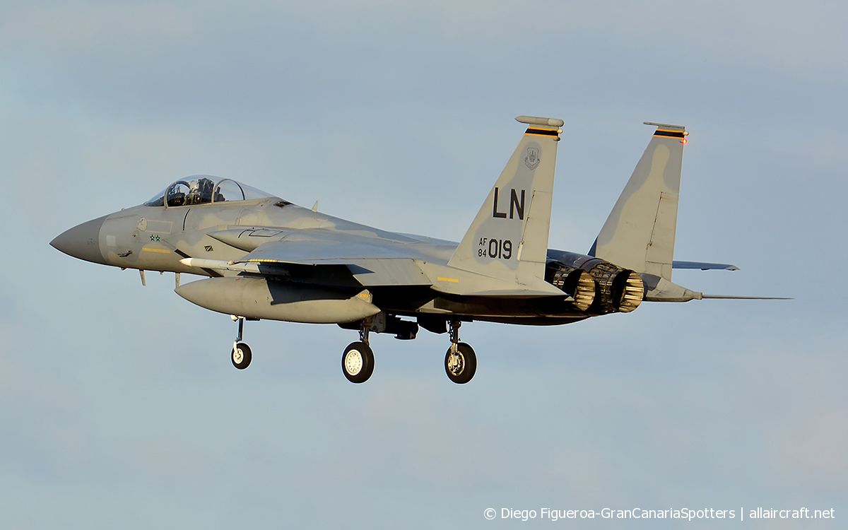 84-0019 · McDonnell Douglas F-15C Eagle · (LPA / GCLP)