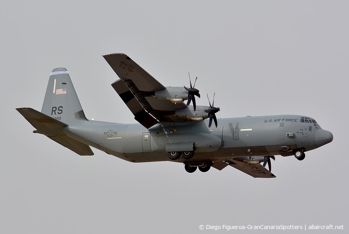06-8611 · Lockheed Martin C-130J-30 Hercules · (LPA / GCLP)