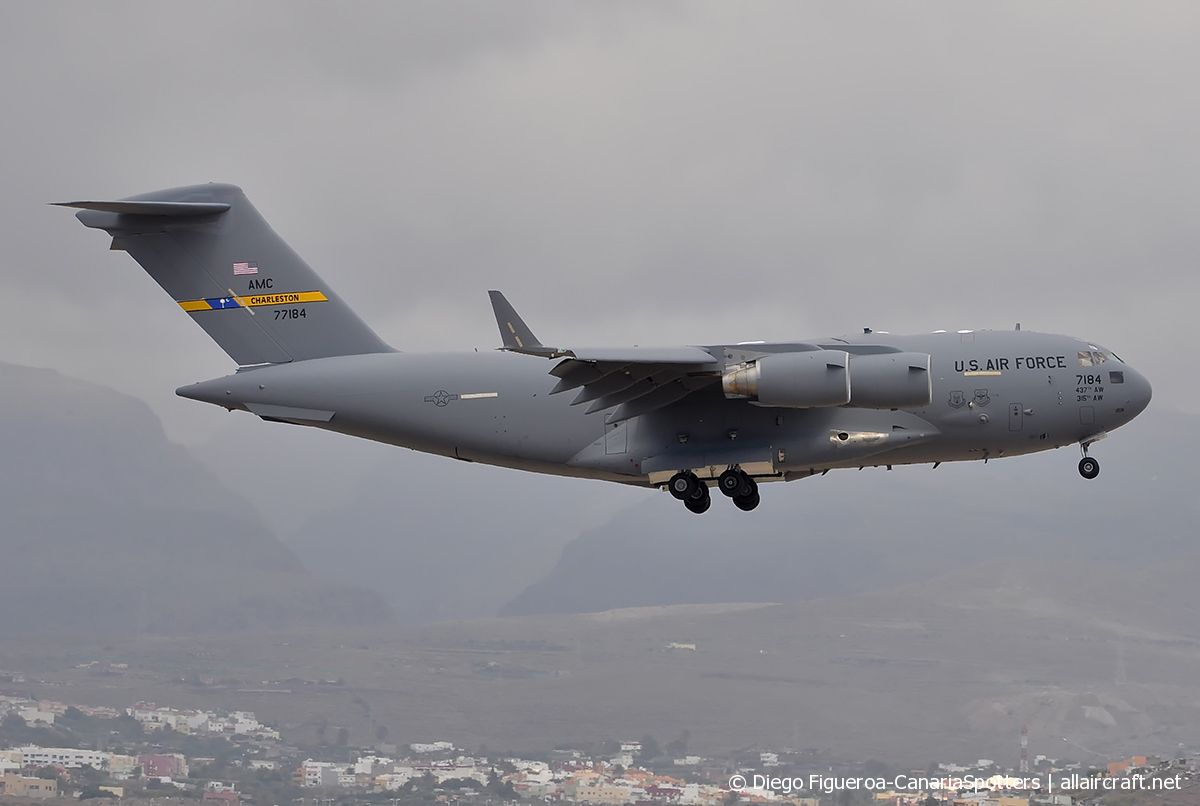 07-7184 (P-184) 2007 Boeing C-17A Globemaster III