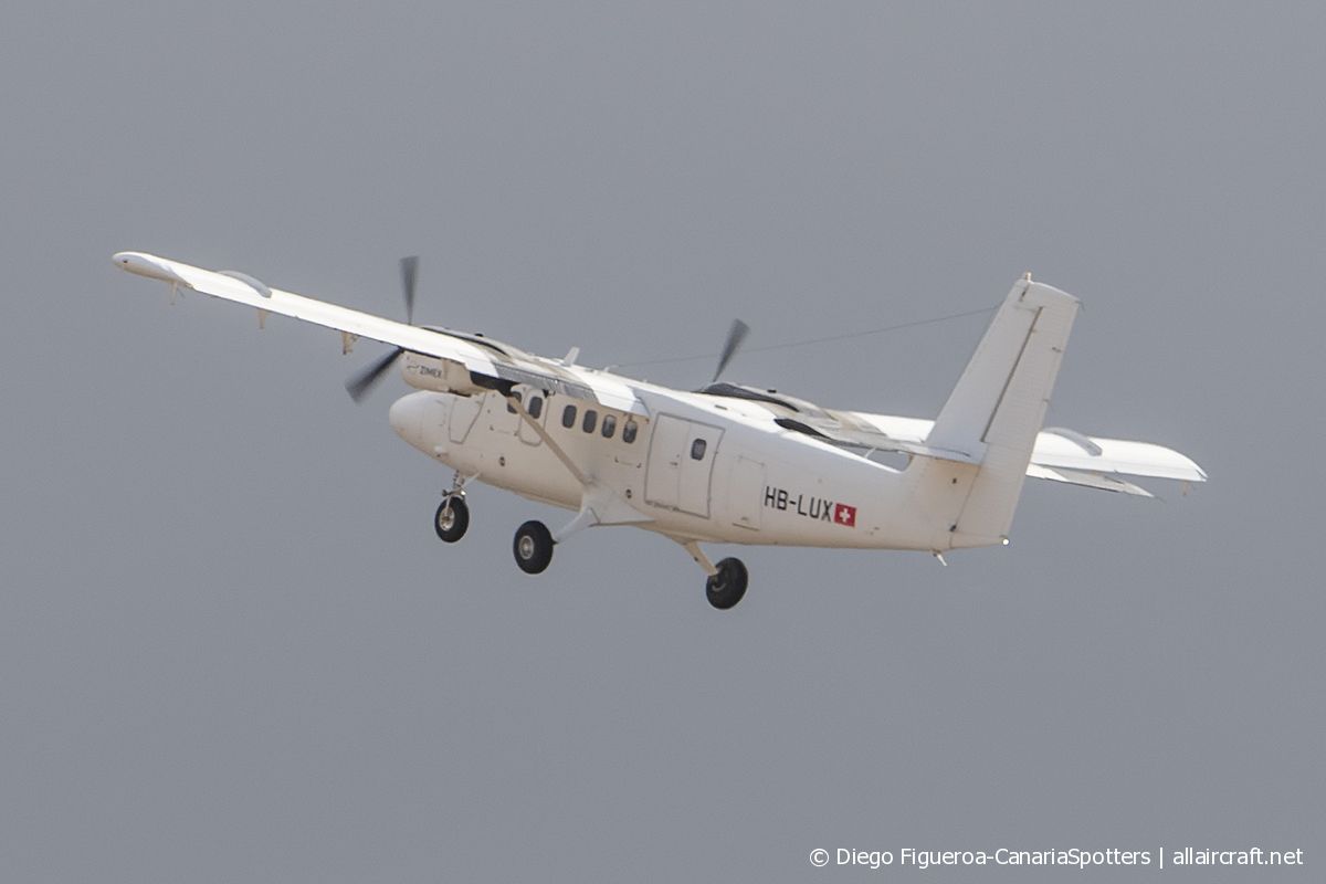 HB-LUX · Viking DHC-6-400 Twin Otter · (LPA / GCLP)