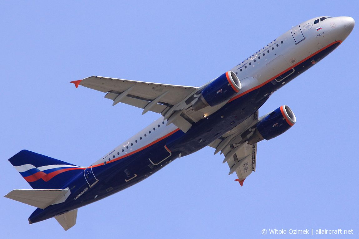 VQ-BEH · Airbus A320-214 · (FCO / LIRF)