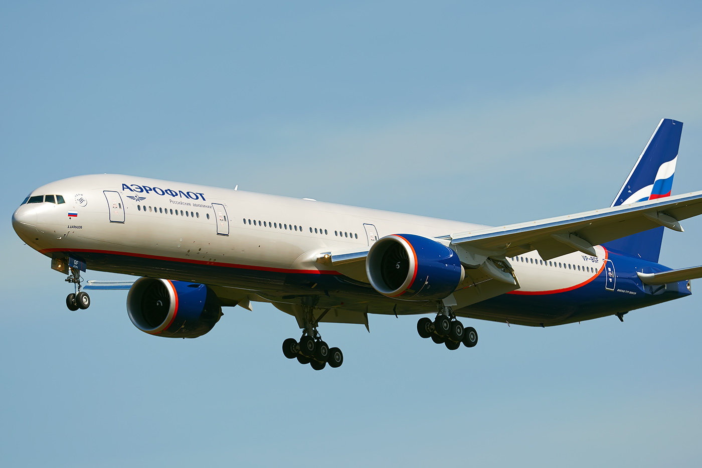VP-BGF · Boeing 777-3M0/ER · (SVO / UUEE)