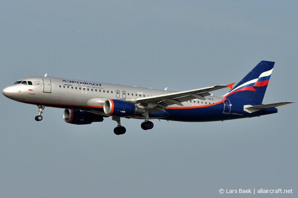 VP-BKX (cn 3410) Airbus A320-214