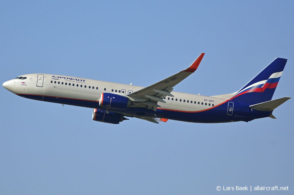 VP-BPF (44436) 2017 Boeing 737-8MC WL