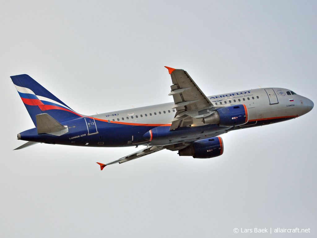 VP-BWJ · Airbus A319-111 · (CPH / EKCH)