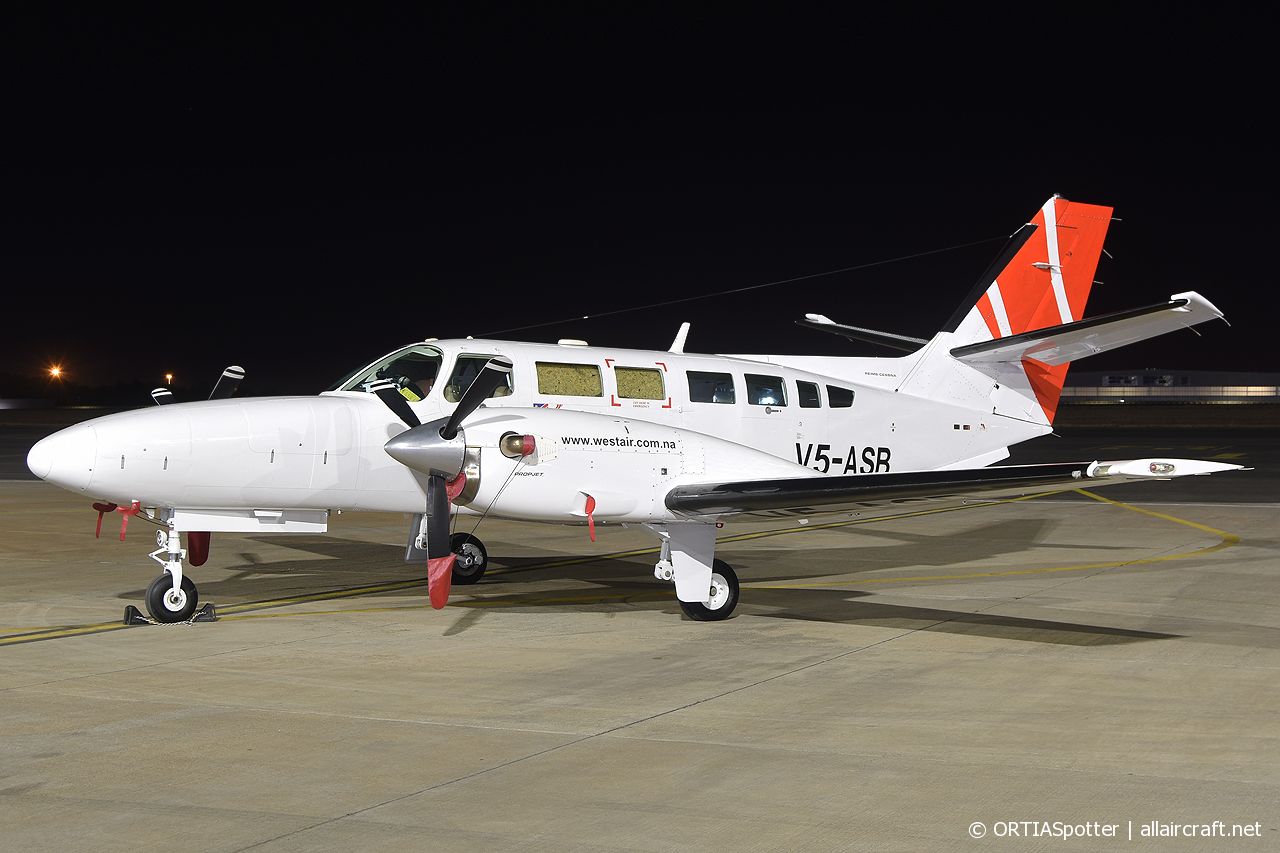 V5-ASB · Reims-Cessna F406 Caravan II · (JNB / FAOR)