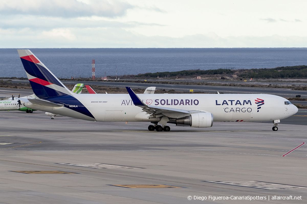 N534LA · Boeing 767-316F(WL) · (LPA / GCLP)