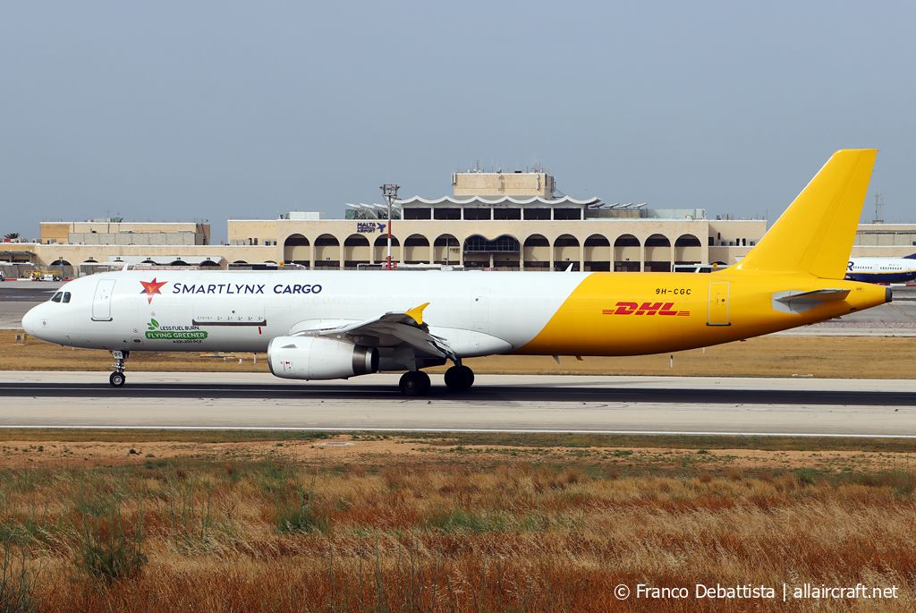 9H-CGC · Airbus A321-231(PCF) · (MLA / LMML)