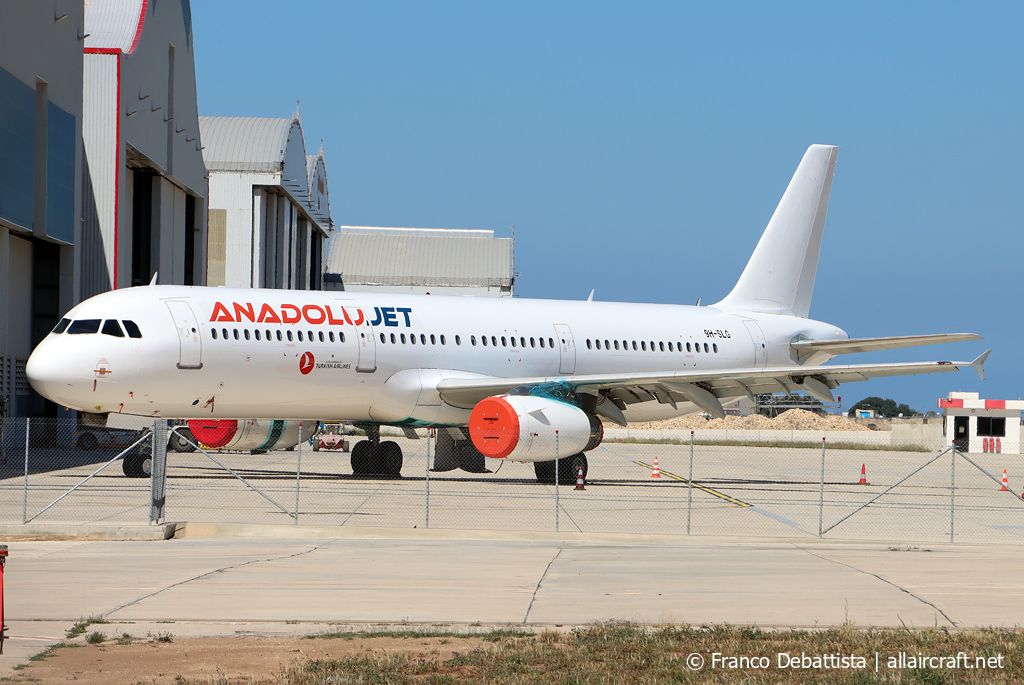 9H-SLG · Airbus A321-231 · (MLA / LMML)