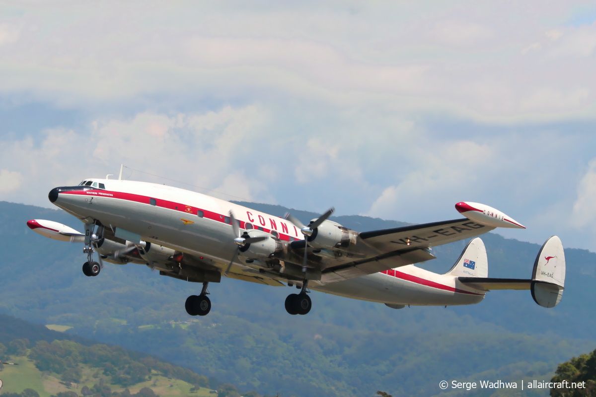 VH-EAG (4176) 1954 Lockheed C-121C Super Constellation