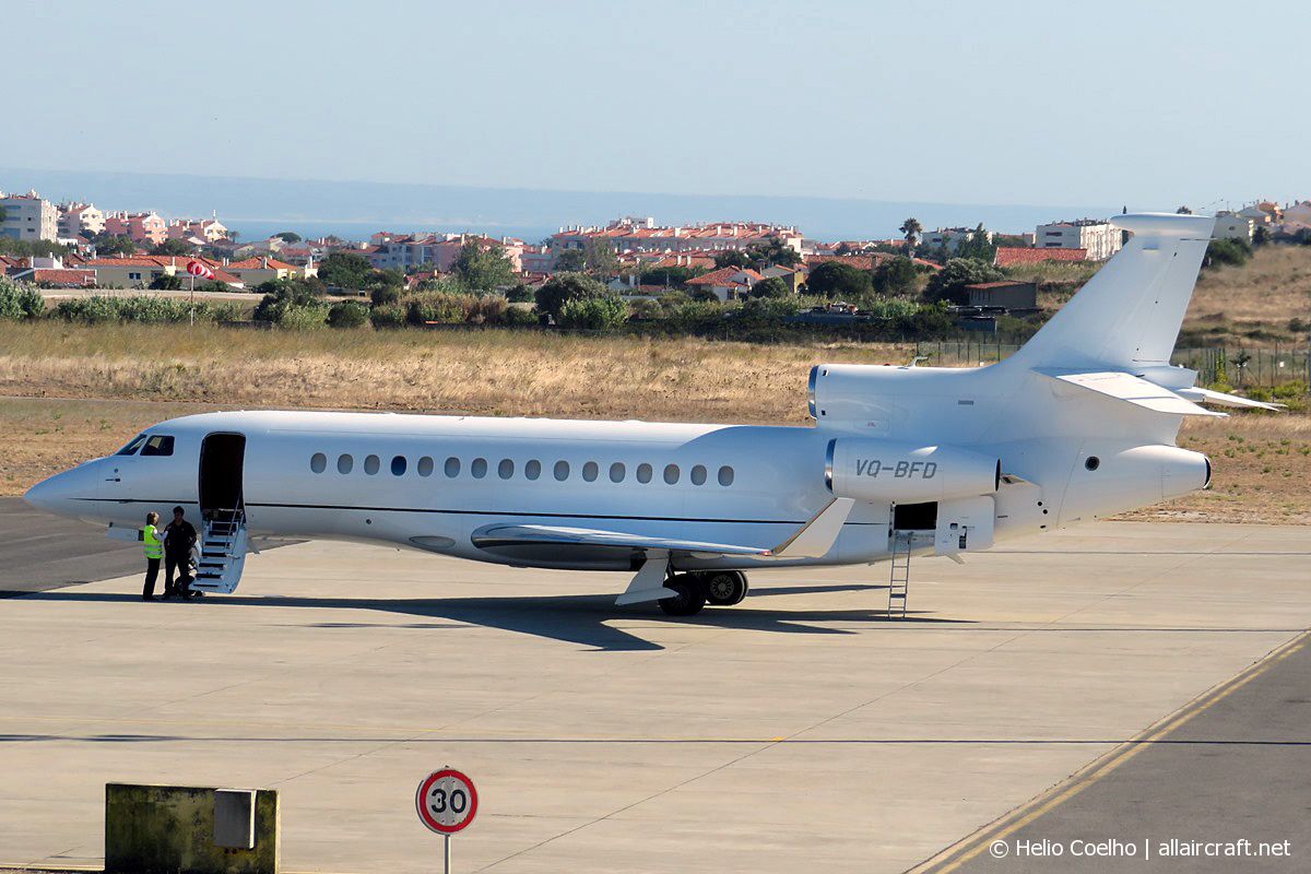 VQ-BFD (411) 2017 Dassault Falcon 8X
