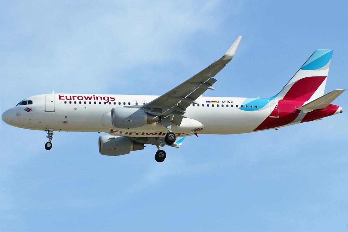 D-AEWX · Airbus A320-214 · (LPA / GCLP)