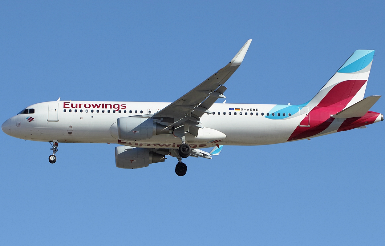 D-AEWR (7412) 2016 Airbus A320-214 WL