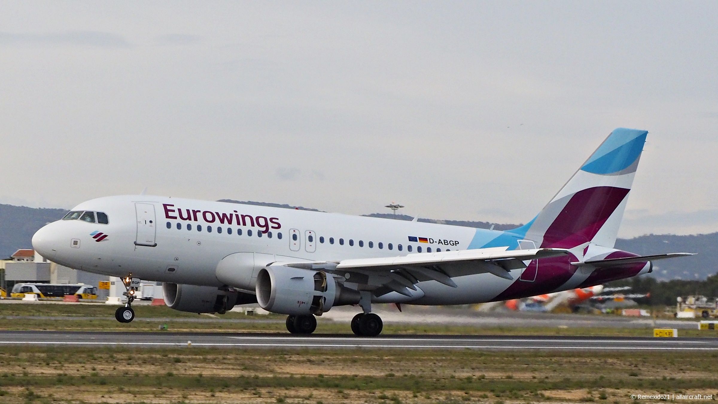 D-ABGP · Airbus A319-112 · (FAO / LPFR)