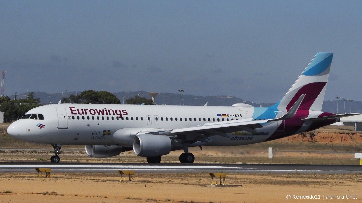 D-AEWG (7121) 2016 Airbus A320-214(WL)