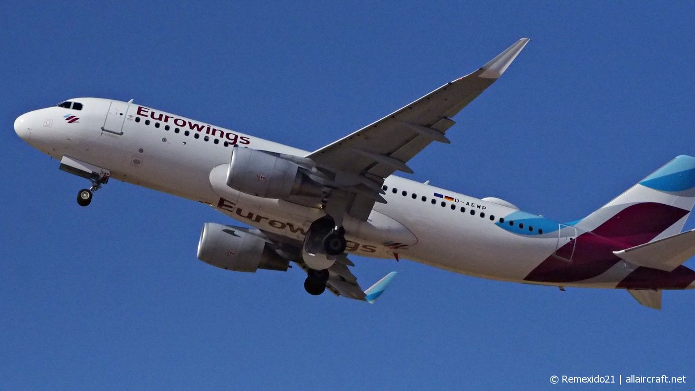 D-AEWP (7377) 2016 Airbus A320-214(WL)