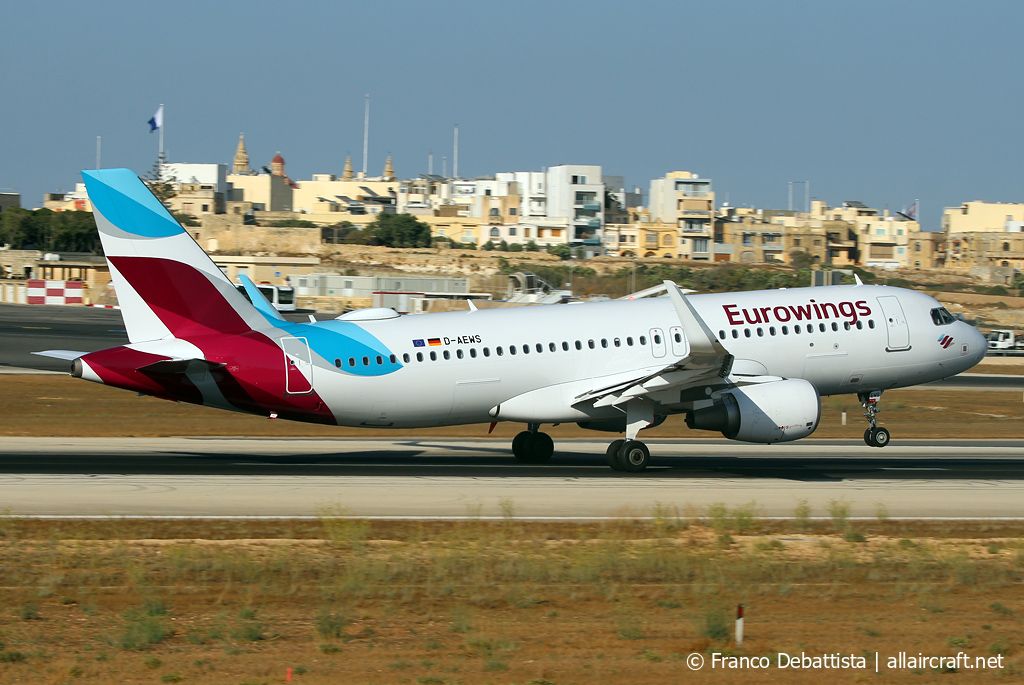 D-AEWS (7439) 2016 Airbus A320-214(WL)
