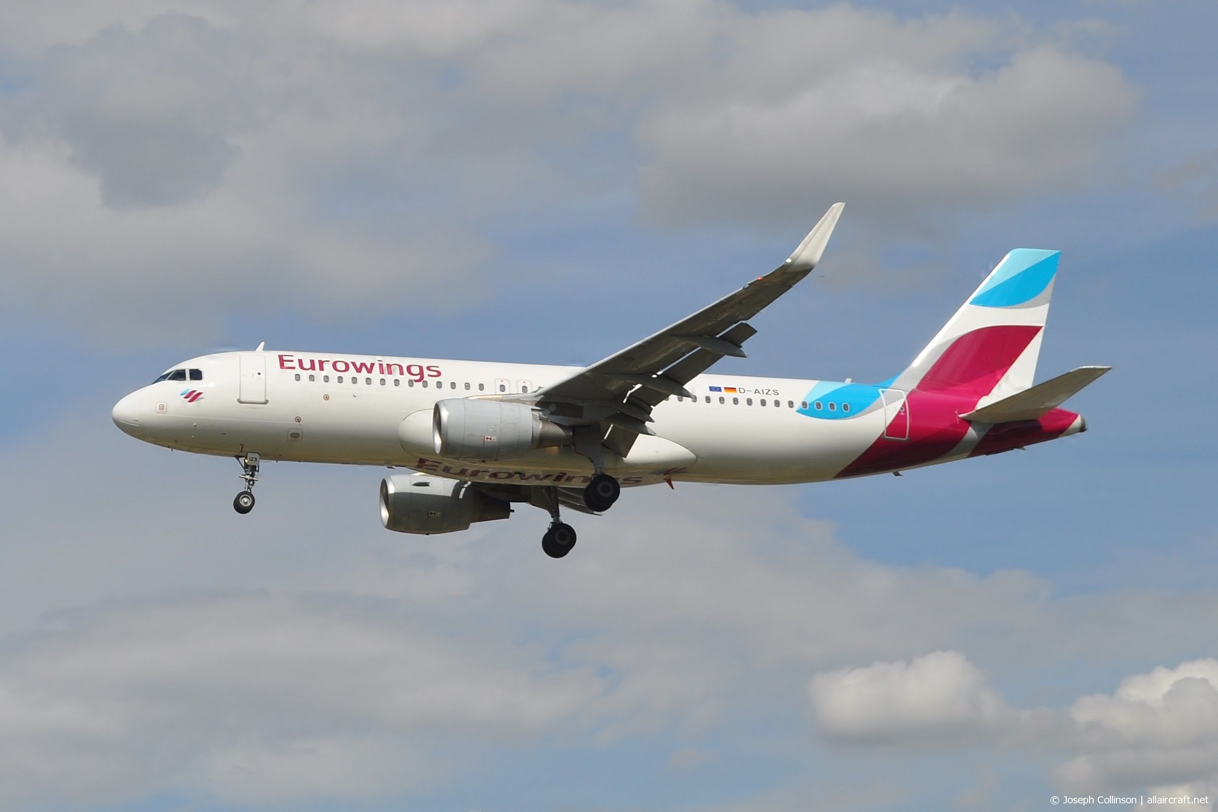 D-AIZS · Airbus A320-214 · (LHR / EGLL)
