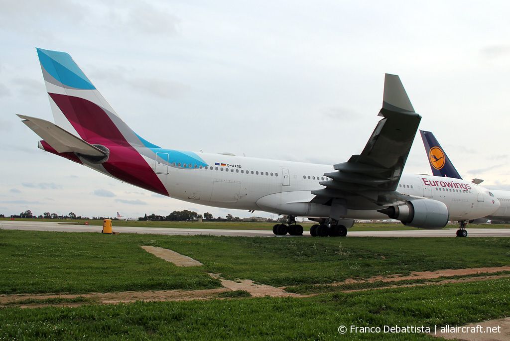 D-AXGD · Airbus A330-203 · (MLA / LMML)