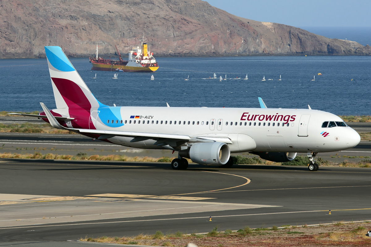 D-AIZV · Airbus A320-214(WL) · (LPA / GCLP)