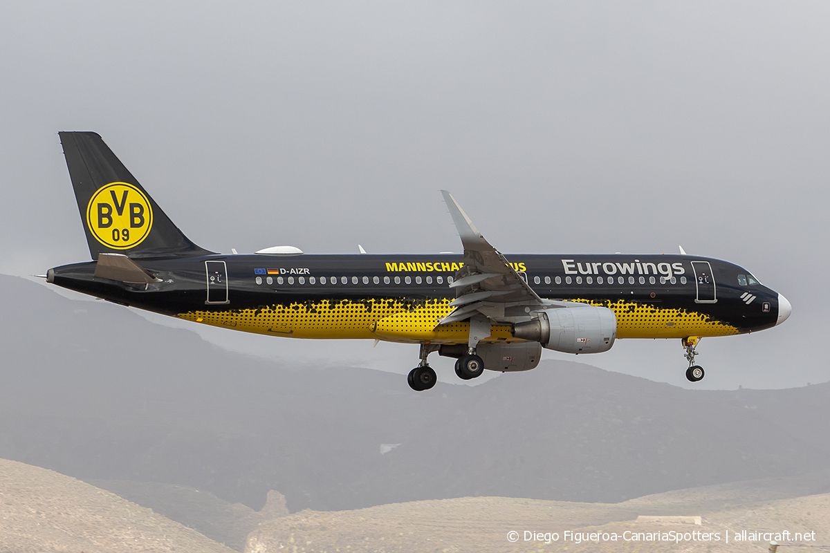 D-AIZR · Airbus A320-214(WL) · (LPA / GCLP)